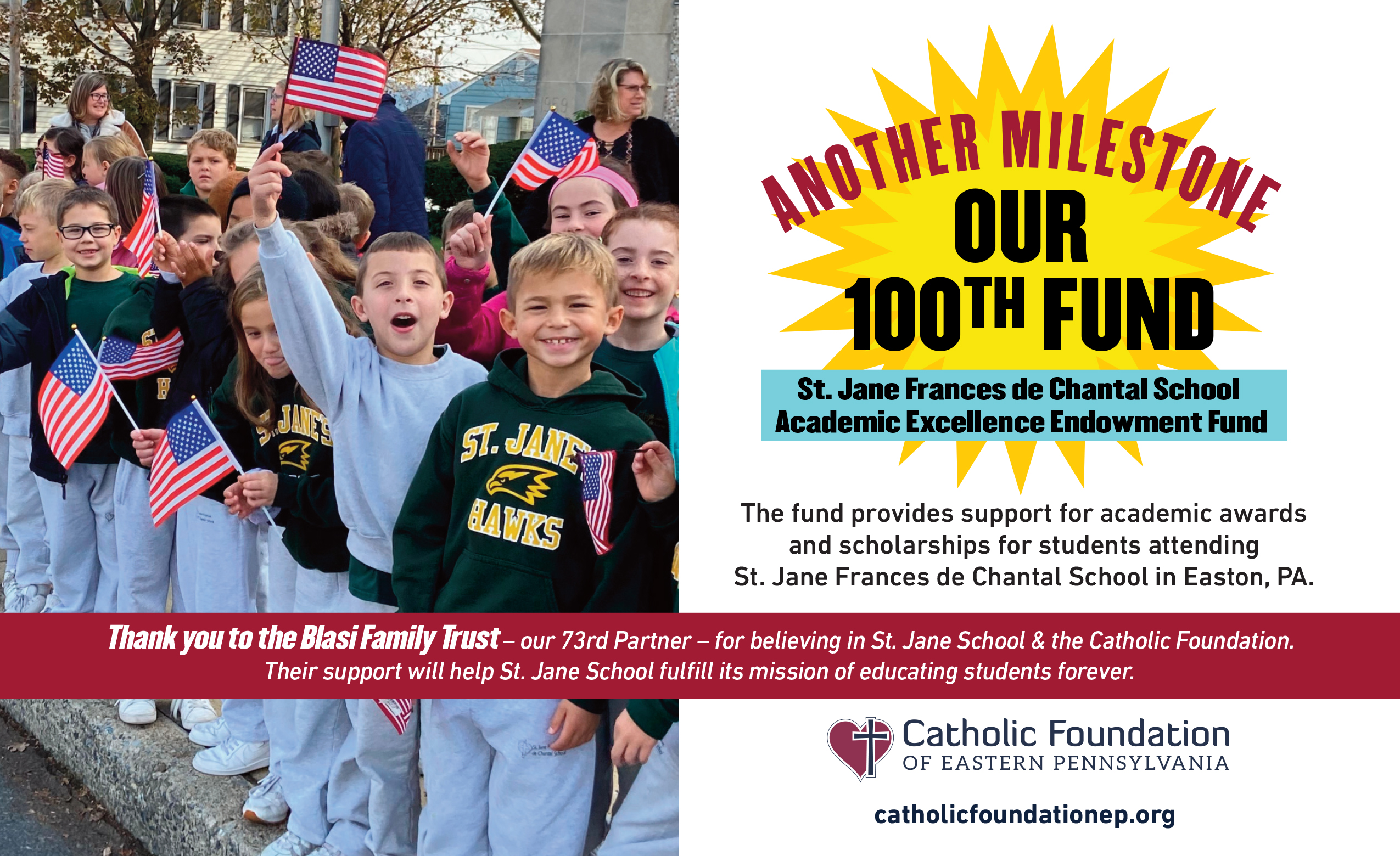 Catholic Foundation reaches 100th fund milestone