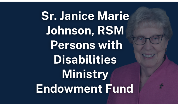 Sr. Janice Marie Johnson Fund | CFEP