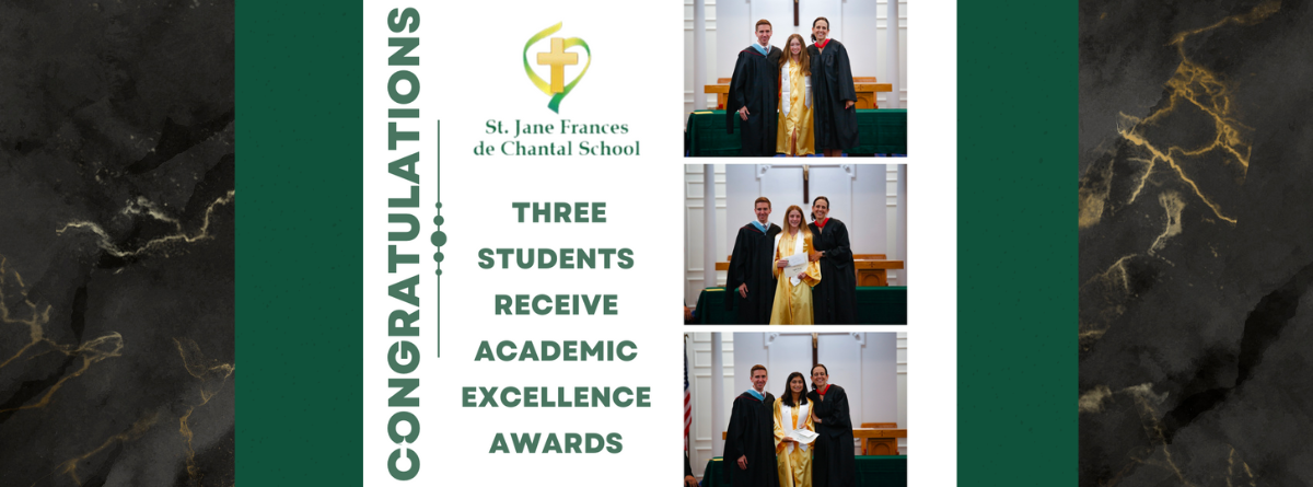 St. Jane School Presents Eighth Grade Academic Excellence Awards