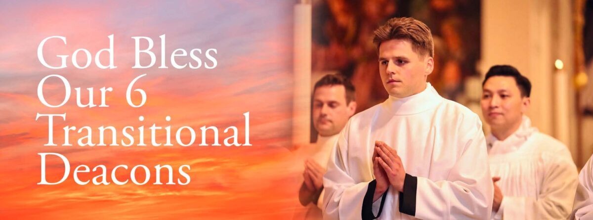 Bishop Ordains Largest Class of Transitional Deacons Since 1981