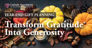 Gratitude into Generosity