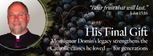Monsignor Edward Domin, Domin Family Endowment Fund