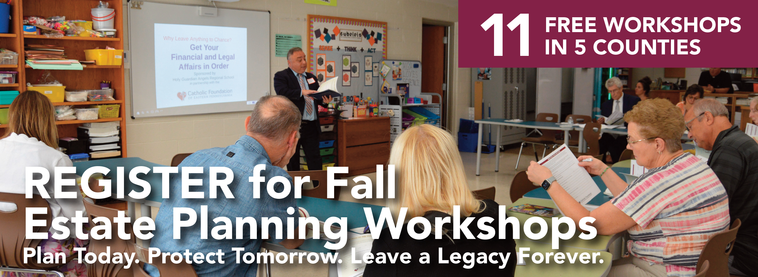 Catholic Foundation Announces 11 Free Workshops Across Five Counties Catholic Foundation Announces 11 Free Workshops Across Five Counties